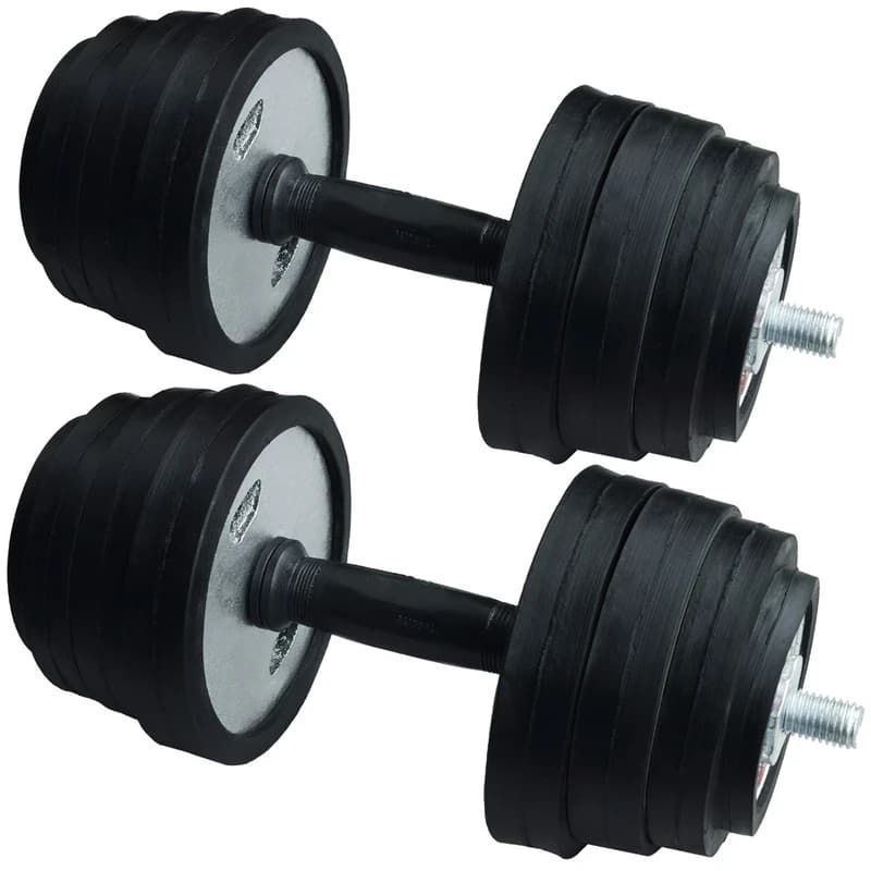 Adjustable Dumbbell Set (5–52.5 lbs)
